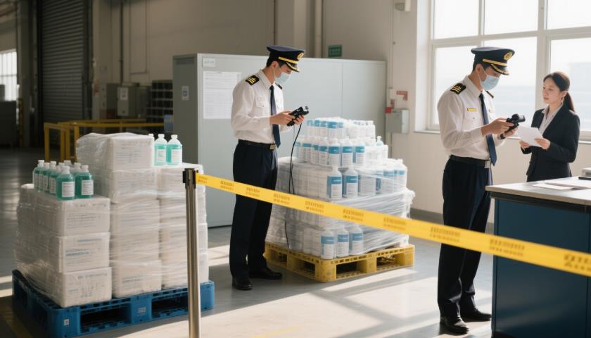 消杀产品跨境运输，上海国际货代有何通关秘籍